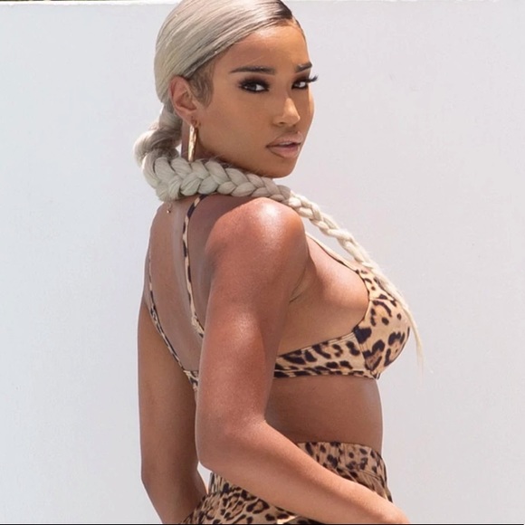 Matte collection Leopard bikini set XXL - Picture 2 of 7